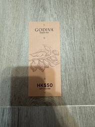 Godiva $50 gift voucher