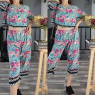 Challis terno plus size for women