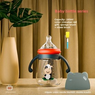 G0040 PPSU Baby Bottle Durable Feeding Cup Leakproof Duckbill Straw Cup Learning to Drink Cup for Ba