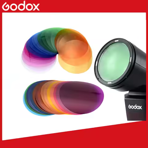 Godox V-11C / V-11T Color Filters for Godox AK-R16/AK-R1 Speedlite Flash V1 V1PRO V100 Series - Phot