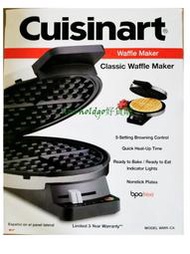 Cuisinart WMR-CA 1台鬆餅機 /蛋糕機/鬆餅DIY 美國原廠全新款現貨，2024年04月空運到台