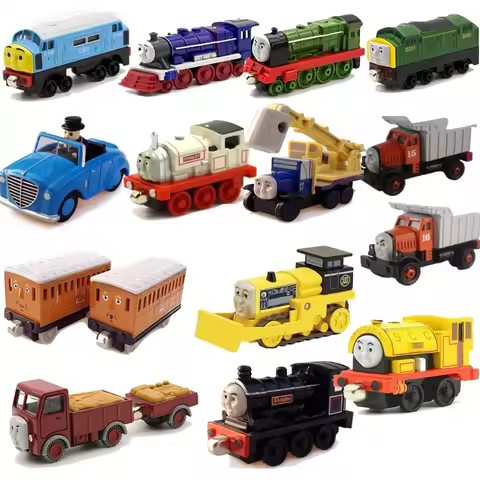 Thomas and Friends 1:43 Gordon Edward Donald Henry Magnetic Metal Diecast Alloy Model Train Toys Gif