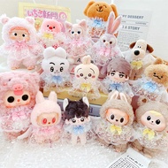 10cm Baby Clothes Cotton Doll Labu Cloth Bib Shawl Doll Clothes