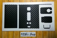 Ready JT Garskin Smok R-Steam Mini Mod 80 W TC / 80 Watt carbon sticker