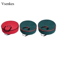 [Vsenkes] Christmas Wreath Storage Bag Decoration Home Garage Organization Holiday Bag