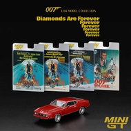 MINI GT MGT00905-007J Ford Mustang Mach 1 "Diamonds Are Forever" - James Bond 007 Edition