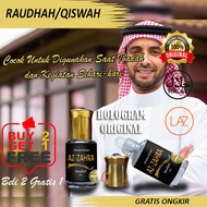 ( ORIGINAL ROUDOH QISWAH ORIGINAL PARFUM NON ALKOHOL TERLARIS ) - Parfum Raudhah original  Parfum Ra