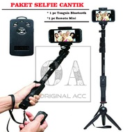 PROMO Tongsis Multifungsi 4in1 Tongsis buat HP Tongsis HP Youtuber Vlog Tongsis Untuk HP dan Kamera