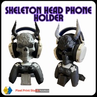 Skeleton Head Phone Holder