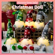 Christmas Faceless Gnome Glowing Doll Knitted Festival Home Decor Plush Doll Children Christmas Gift