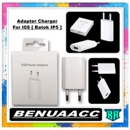 (ba) Charger Adapter For I0S [I5 Batok] Support 5SE|5C|6 Plus|7 Plus|8 Plus