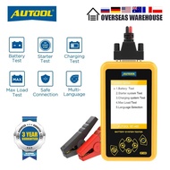 AUTOOL BT460 Car Battery Tester Automobile Battery Analyzer Load Tester Tester Machine Charging Star