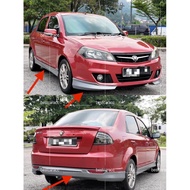 Proton Saga FL FLX 2011 OEM SE Special Edition PU Getah Rubber Bumper Front Side Door Rear Back Skir