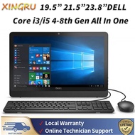 <Local Stock>19.5”21.5“23.8“27”DELL Inter Core i3 i5 i7 4-8th PC Gen All In One AIO Computer (USED)