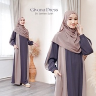 JAMISE SYARI - Givana Dress Jamise Syari Dress Abaya Gamis Abaya -