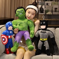 3 Sizes Stuffed Toy Batman Captain America Hulk Spider Man Doll Plush Toy Valentine Birthday Christmas Gift