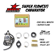 BRT RACING CARBURETOR / CABRURATOR SF ( SUPER FLOW / SF ) 28MM/ 30MM ORIGINAL 100%