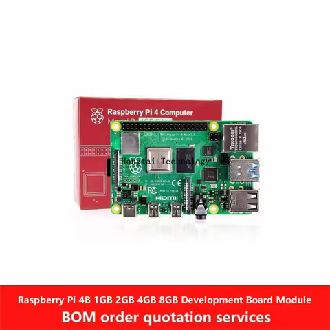 Raspberry Pi 4B Made in UK 1GB 2GB 4GB 8GB Raspberry Pi 4B Development Board Module Programming AI S