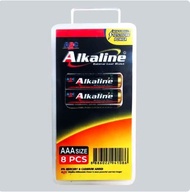 Baterai Alkaline AAA isi 8 Pcs ABC Alkaline A3 isi 8 Pcs Alkaline AAA BP8 - NJ