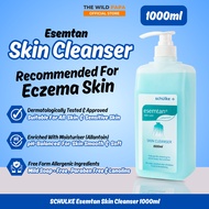 SCHULKE Esemtan Skin Cleanser 1000ml With Allantoin Suitable For All Skin &amp; Eczema Skin pH Balance Soap Free &amp; Allantoin