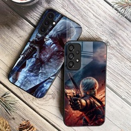 devil may cry Tempered Glass Phone Case For Samsung Galaxy A11 A14 A20 A30 A22 A32 A33 A34 A40 A42 A