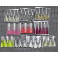 Micro Soft Plastic Ajing Worm 3.5cm *New Colour*