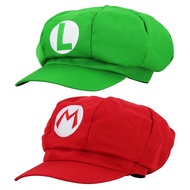 Super Mario Bros Octagonal Hat Luigi Beanies Caps Hat Game Anime Cosplay Party Props