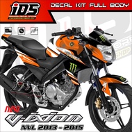 Decal Vixion NVL Full Body Stiker Vixion NVL Full Body Dekal Vixion NVL Monster