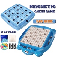🔥Ship 24H🔥Big Size Magnetic Chess Game Kids Educational Magnetic Effect Chess Set Desktop Portable Magnet Toy For Family Gathering 30x27.5cm