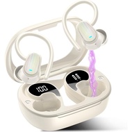 OYIB Wireless Earbuds Bluetooth 5.4 Headphones Sport, Stereo Deep Bass Bluetooth Earbuds with Earhoo