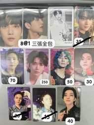Seventeen 小卡 joshua Jeonghan the8 dino Vernon fml sector17  follow jp trading card