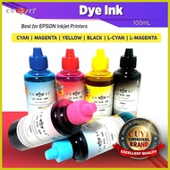 ➠ ◹ ┐ CUYI Dye Ink 100ml for EP | CANON | BROTHER Printer