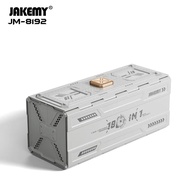 Jakemy JM-8192 180 in 1ชุดเครื่องมือไขควงแม่นยำบิต CR-V แม่เหล็ก อุปกรณ์ทำมือซ่อมแซมแว่นตาสำหรับคอมพิวเตอร์แท็บเล็ต