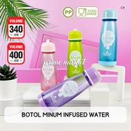 Aesthetic Drinking Bottle Drinking Water Bottle Aesthetic Drinking Tumbler Infused Water Bottle 400m