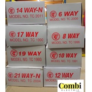 TC (Tham Chee) Surface  PVC MCB DB BOX / 6 Way to 21 Way  CONSUMER UNIT