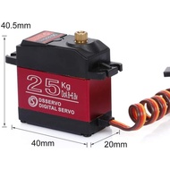 Metal Gear Digital Servo RC HSP steel Car Boat Helicopter DS3225 25KG