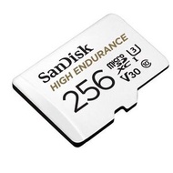 SanDisk - High Endurance MicroSD 256GB 100MB/R 40MB/W記憶卡 (SDSQQNR-256G-GN6IA)