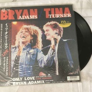 It's Only Love-Bryan Adams and Tina Turner 12-Inch LP Vinyl Record K558