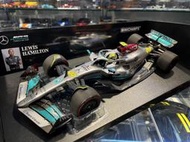 吉華@ 1/18 MINICHAMPS MERCEDES-AMG F1 W13 HAMILTON SPAIN 2022