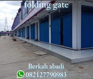 FOLDING GATE BESI GALVALUM