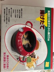 溫度計天婦羅炸鍋 日本製