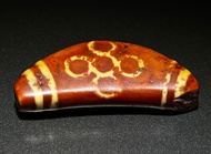 五眼羊角老天珠 老天珠 西藏羊角紅天珠 西藏 藏傳 老線珠 山奇藝