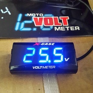 Xcase Voltmeter - Battery Voltmeter - Battery Power Meter - 12 Volt Battery Volt Meter