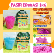 FREE 10 CETAKAN HEWAN LAUT! PASIR KILOAN EDUKASI 1 KG