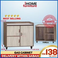 iHOME SABAH FURNITURE🔥READY STOCK🔥Gas Kitchen Cabinet Storage Cabinet/ Dapur Kabinet Rak Dapur Almar
