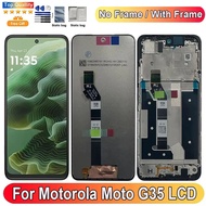 6.72''For Motorola Moto G35 LCD Display Screen Touch Panel Digitizer Replacement Parts For Motorola 