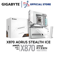 GIGABYTE X870 AORUS STEALTH ICE DDR5 / D5 AM5 GAMING MOTHERBOARD COMBO 7800X3D / 9900X3D /  9700X / 