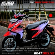 (PROMO COD) TERBARU Decal Sticker Honda Beat DELUXE STREET 2020 2021 2022 2023  Full body - Stiker S