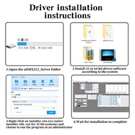 USB to Interface Adapter DMX512 Computer Stage Lighting Controller Dimmer Usb Dmx512 Interface with