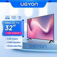 WEYON LED TV 32 นิ้ว ทีวี32นิ้ว ทีวีจอแบน โทรทัศน์ รับประกัน1ปี